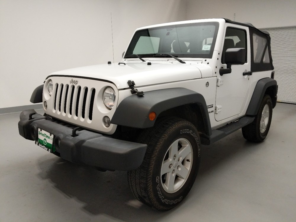 Used 2017 Jeep Wrangler Driver Front Bumper
