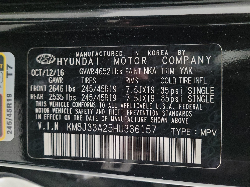 2017 Hyundai Tucson Limited - Photo 26