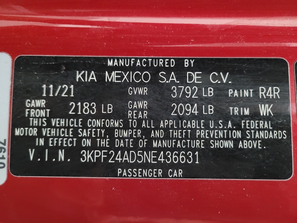 2022 Kia FORTE LXS - Photo 26