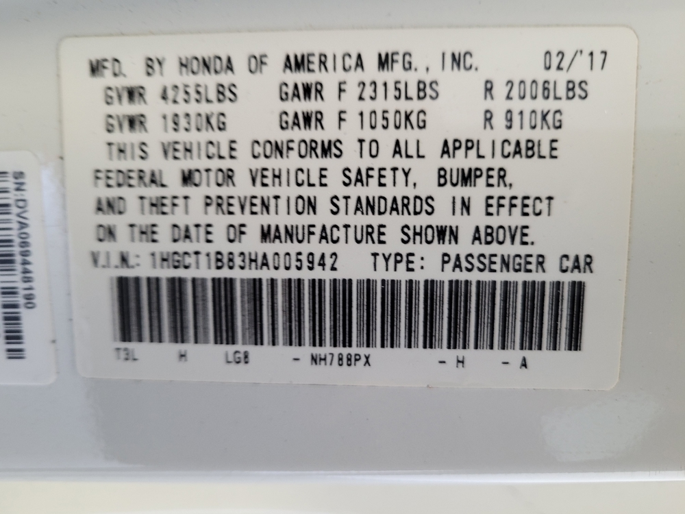 2017 Honda Accord EX-L - Photo 26