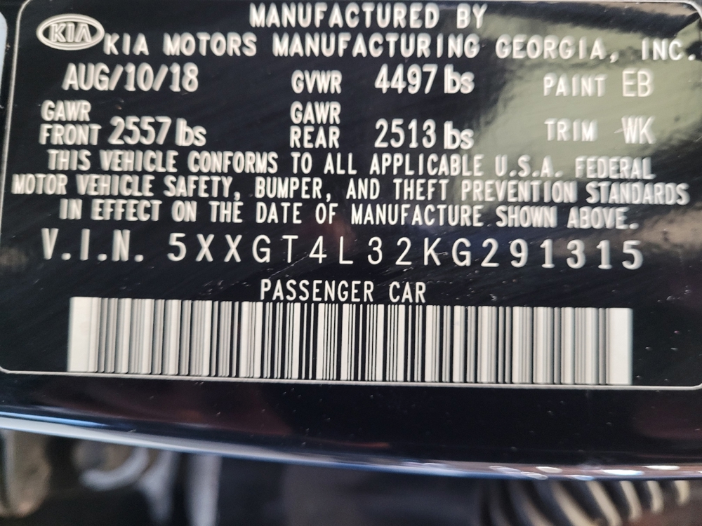 2019 Kia Optima S - Photo 26