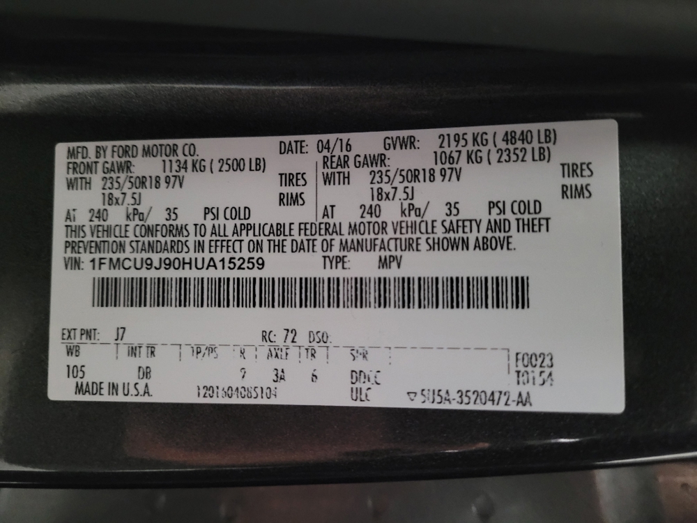 2017 Ford Escape Titanium - Photo 26