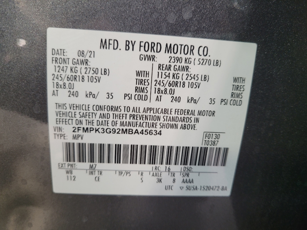 2021 Ford Edge SE - Photo 26