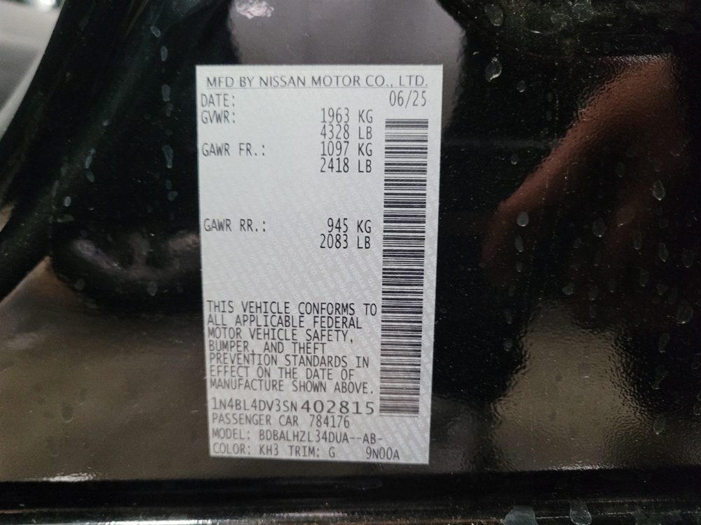 2025 Nissan Altima SV - Photo 26