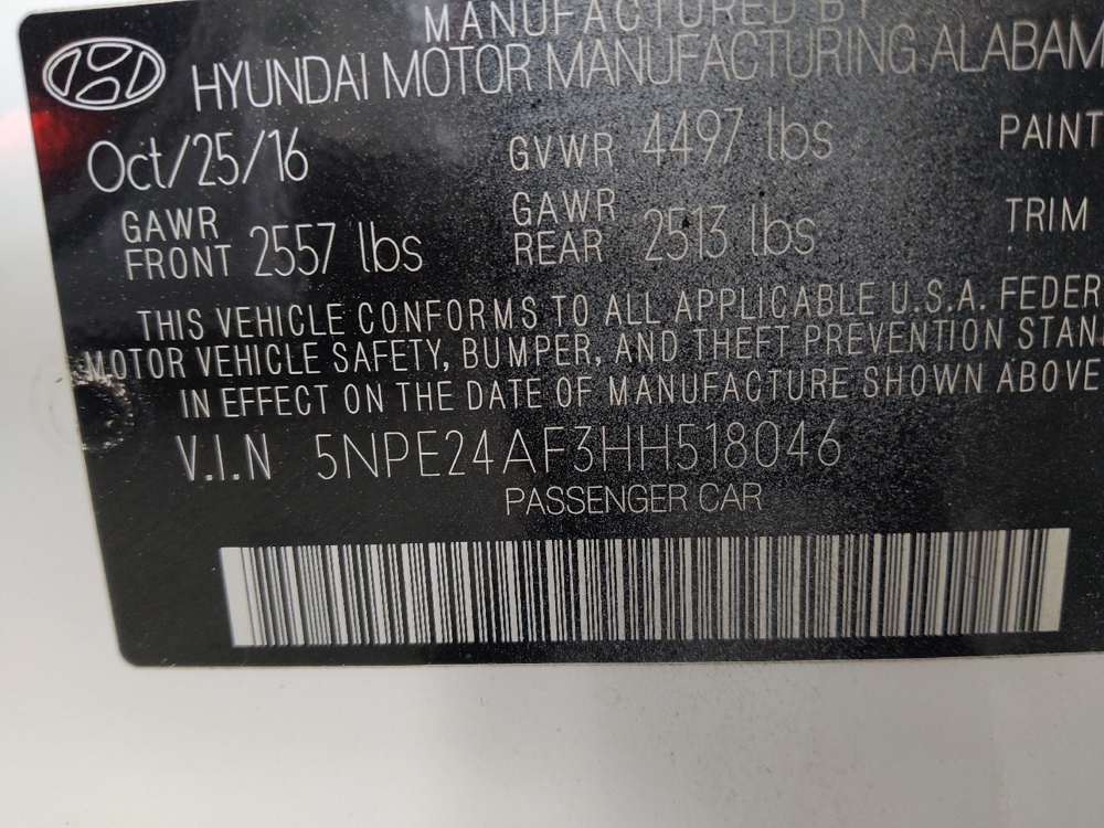 2017 Hyundai Sonata SE - Photo 26