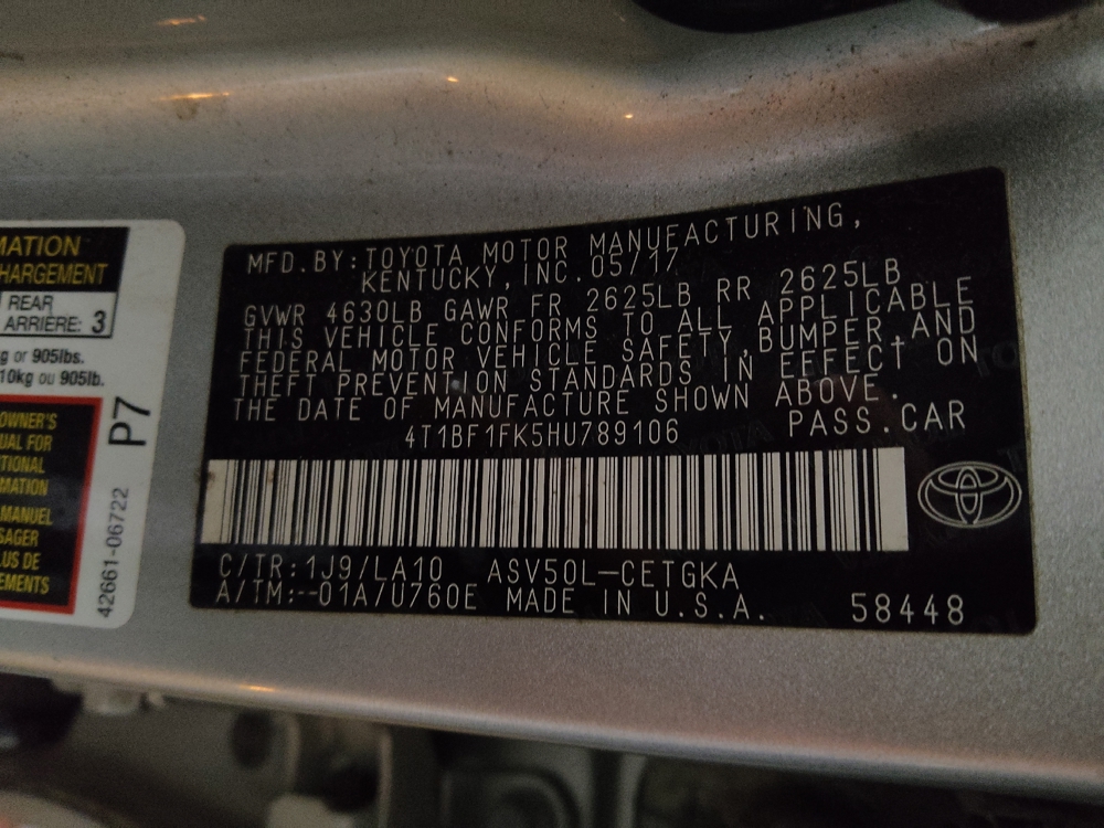2017 Toyota Camry XLE - Photo 26
