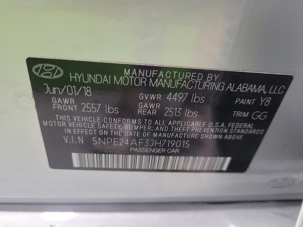 2018 Hyundai Sonata SE - Photo 26