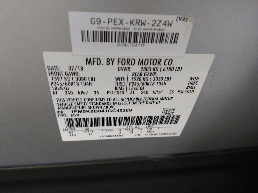 2018 Ford Explorer Base - Photo 26