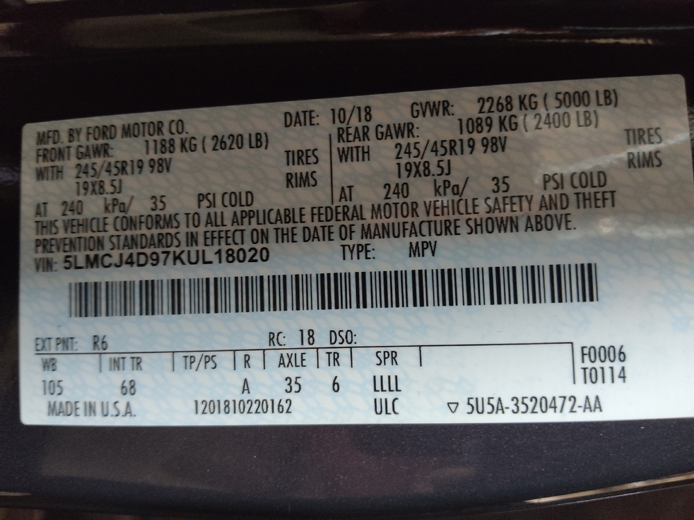 2019 Lincoln MKC Black Label - Photo 26