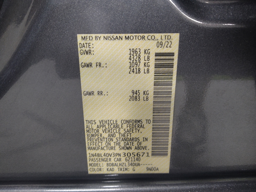 2023 Nissan Altima SV - Photo 26