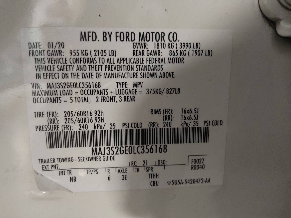 2020 Ford Ecosport SE - Photo 22