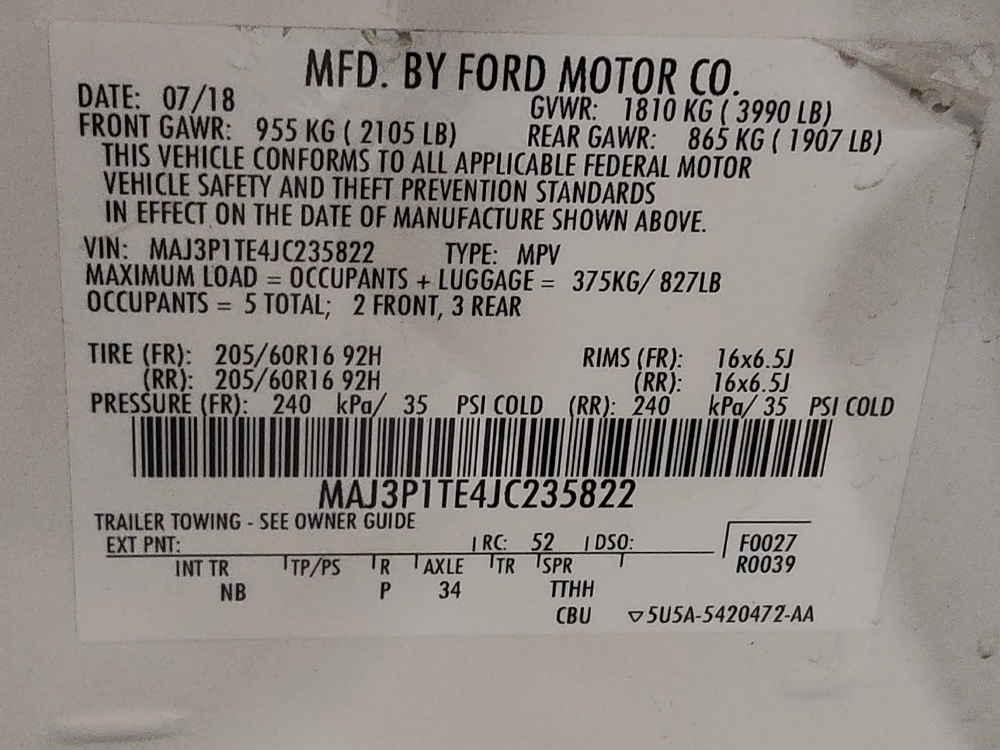 2018 Ford Ecosport SE - Photo 26