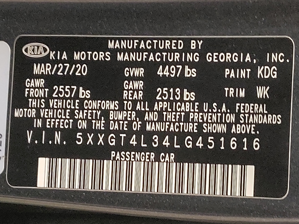 2020 Kia Optima LX - Photo 26