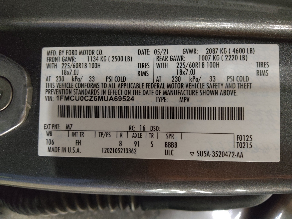 2021 Ford Escape SEL - Photo 26