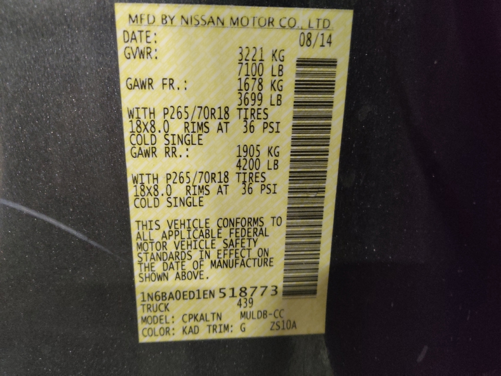 2014 Nissan Titan SV - Photo 26