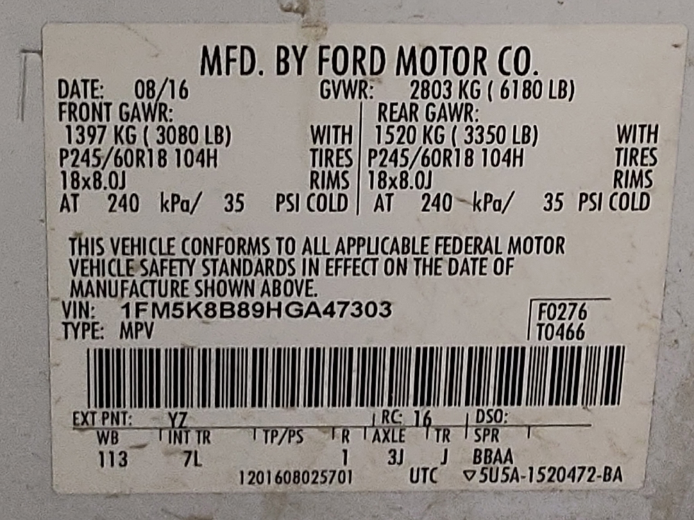 2017 Ford Explorer Base - Photo 26