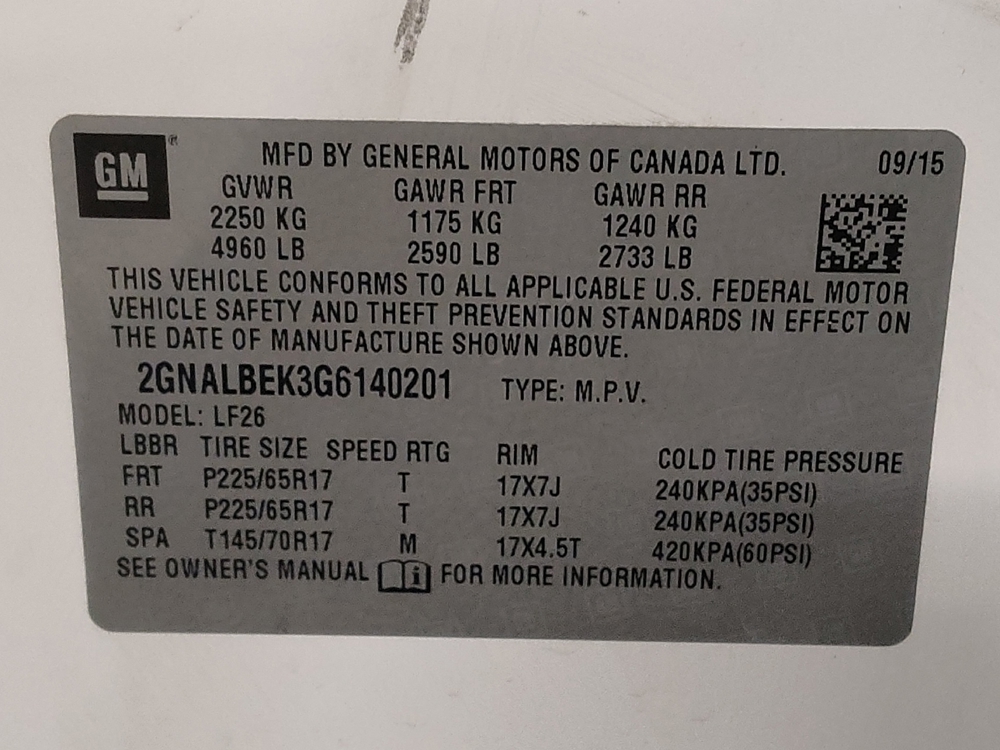 2016 Chevrolet Equinox LS - Photo 26