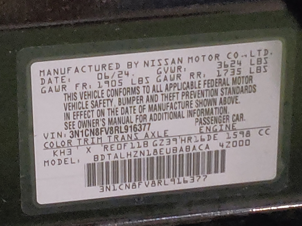 2024 Nissan Versa Sedan SR - Photo 26