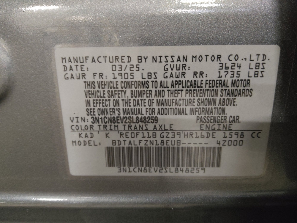 2025 Nissan Versa Sedan SV - Photo 26