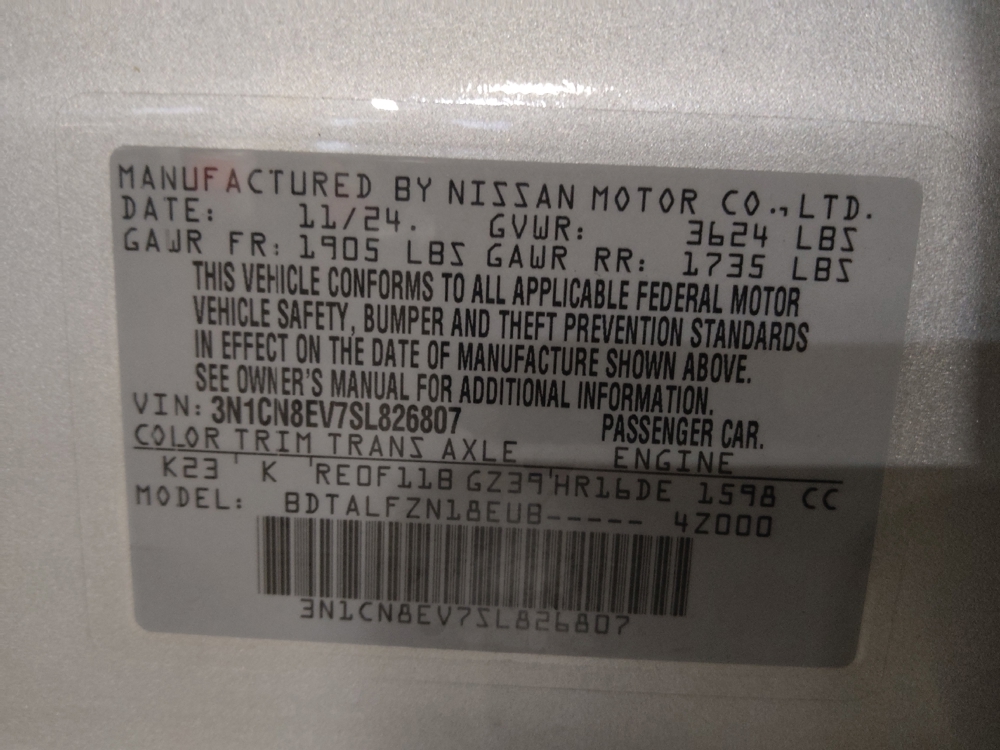 2025 Nissan Versa Sedan SV - Photo 26