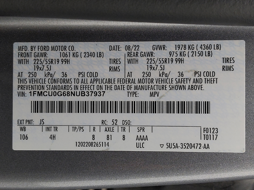 2022 Ford Escape SE - Photo 26