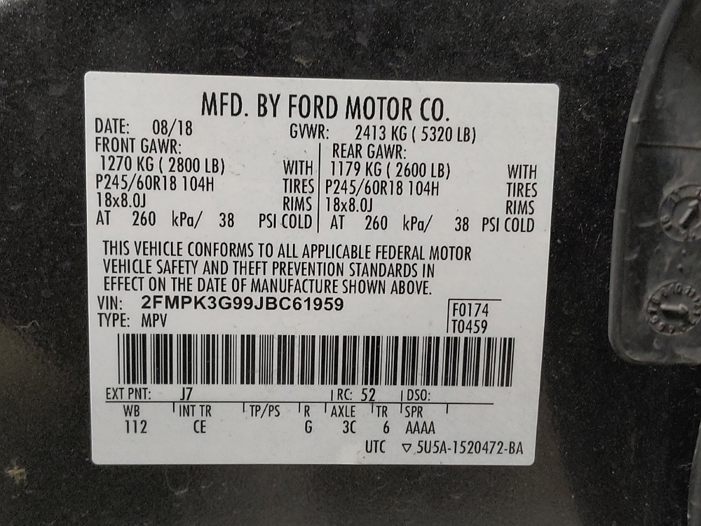 2018 Ford Edge SE - Photo 26