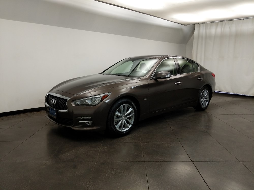 Used 2017 INFINITI Q50 Driver Front Bumper