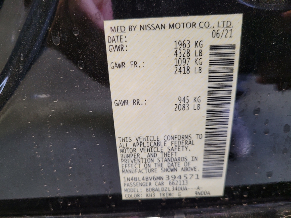 2021 Nissan Altima S - Photo 26