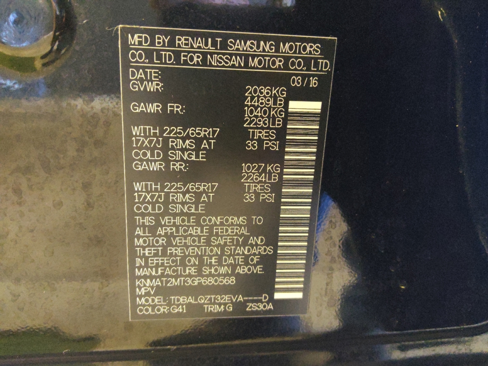 2016 Nissan Rogue SV - Photo 26