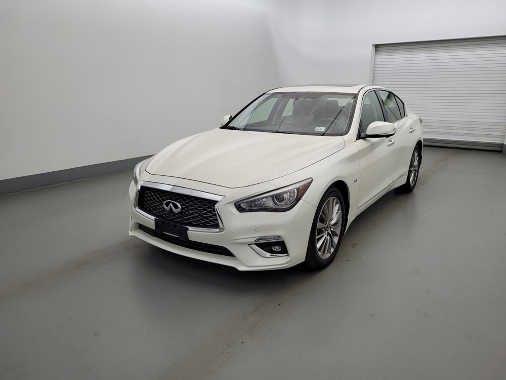 Used 2018 INFINITI Q50 Driver Front Bumper