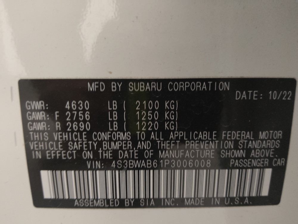 2023 Subaru Legacy Base - Photo 26