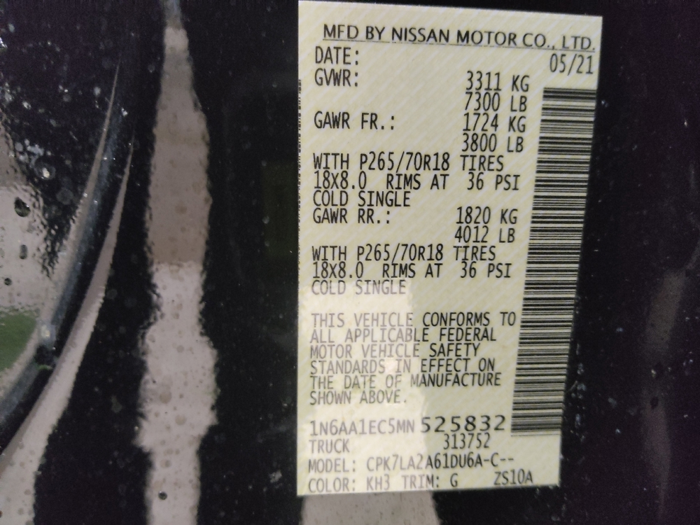 2021 Nissan Titan S - Photo 26