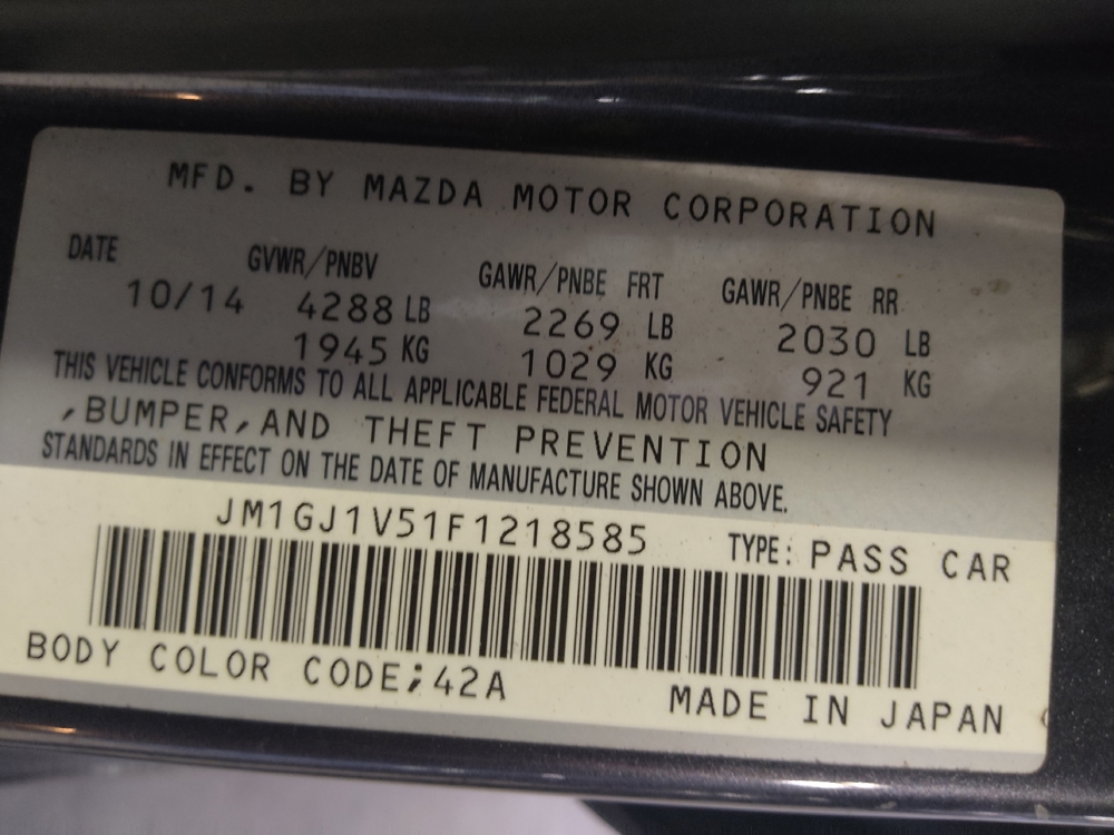 2015 Mazda MAZDA6 i Touring - Photo 26