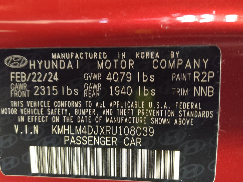 2024 Hyundai Elantra Blue - Photo 26