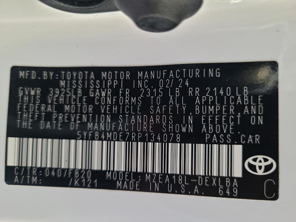 2024 Toyota Corolla LE - Photo 26