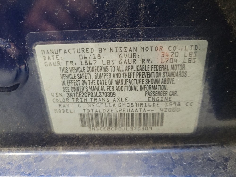 2018 Nissan Versa Note SV - Photo 26
