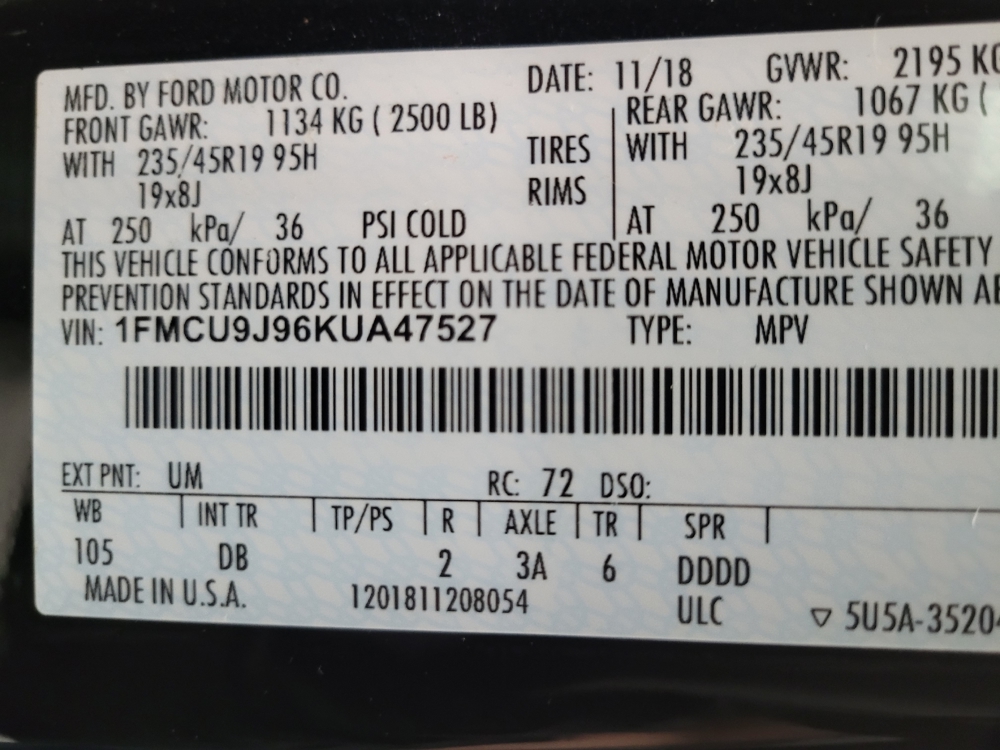 2019 Ford Escape Titanium - Photo 26