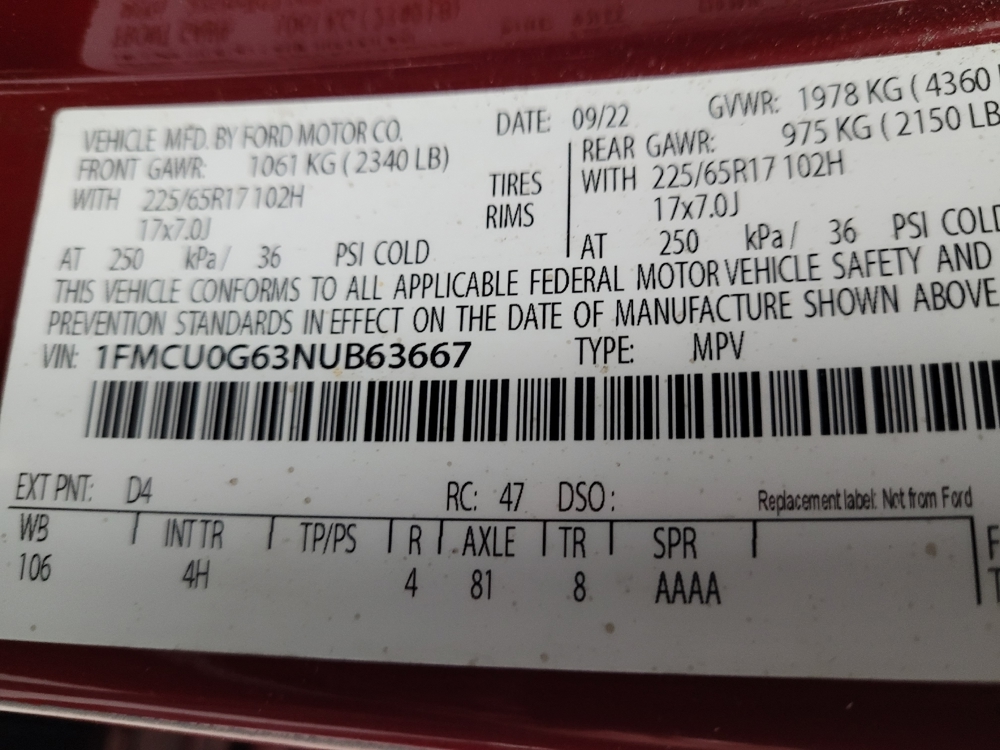 2022 Ford Escape SE - Photo 26