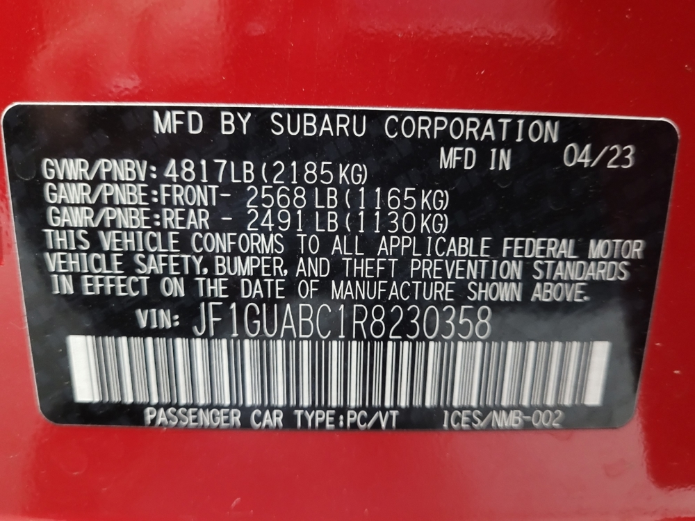 2024 Subaru Impreza Base - Photo 26
