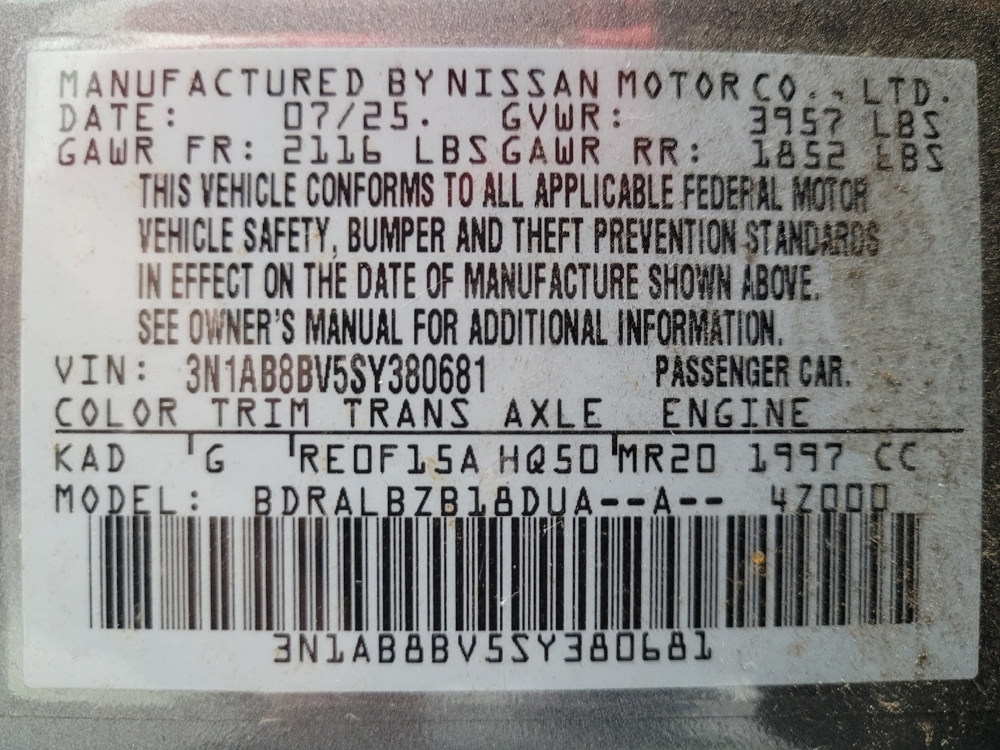 2025 Nissan Sentra S - Photo 26