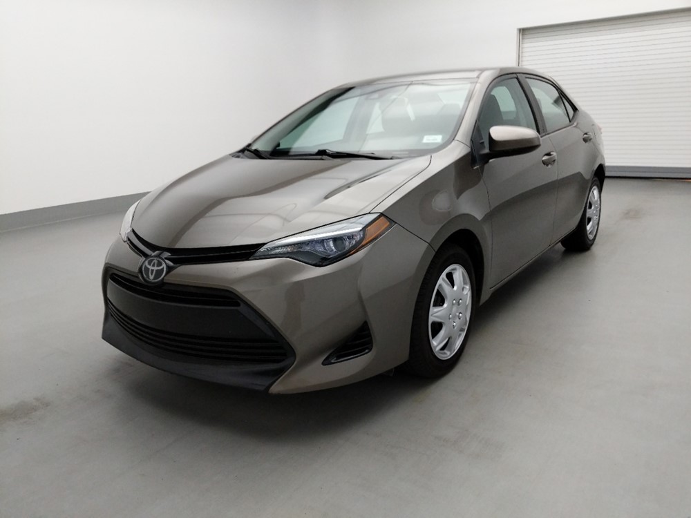 Used 2017 Toyota Corolla Driver Front Bumper