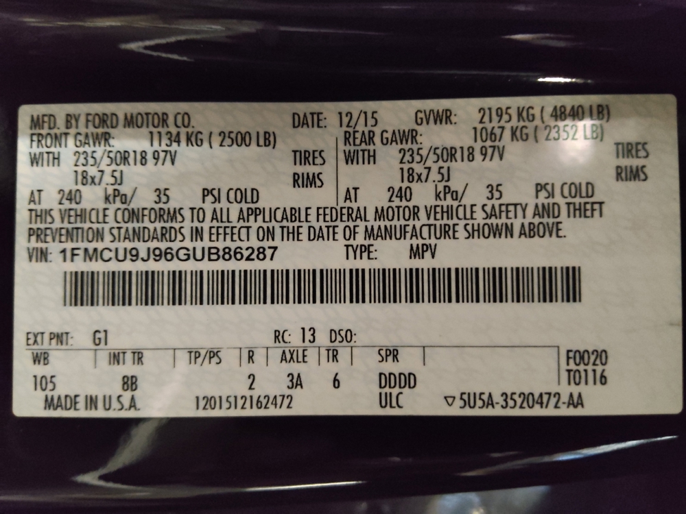 2016 Ford Escape Titanium - Photo 26