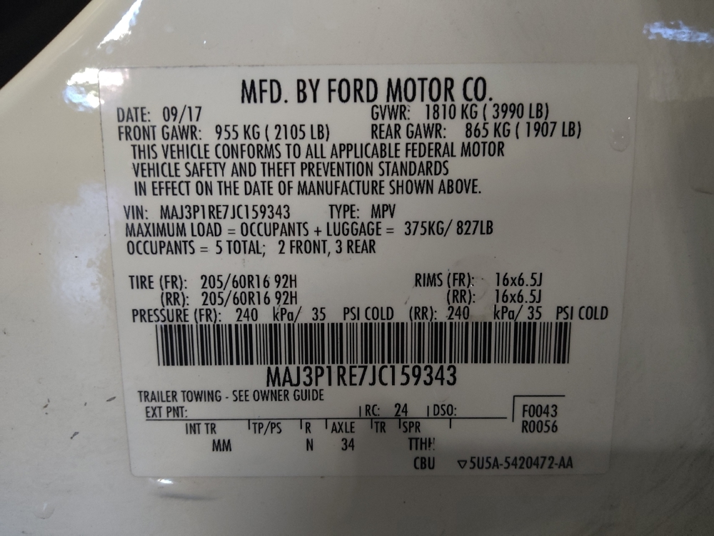 2018 Ford Ecosport S - Photo 26