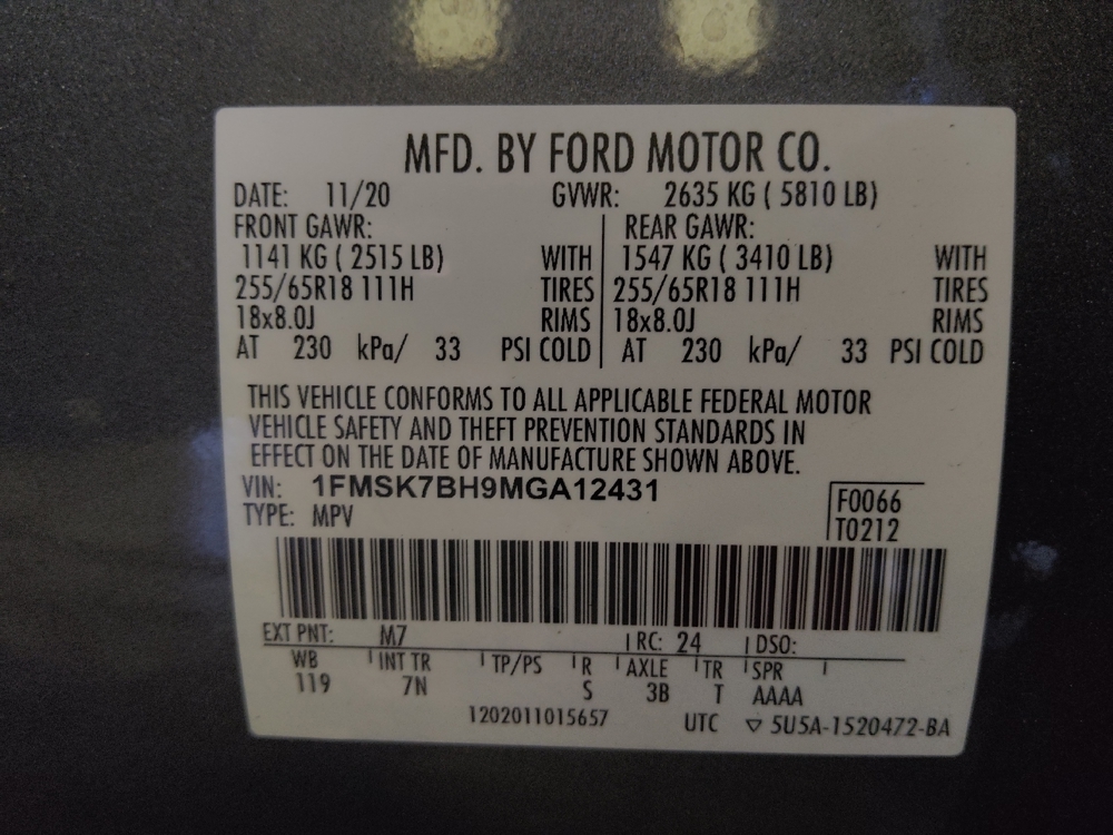 2021 Ford Explorer Base - Photo 26