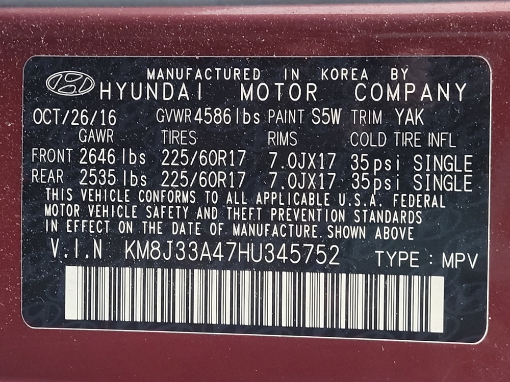 2017 Hyundai Tucson SE - Photo 26