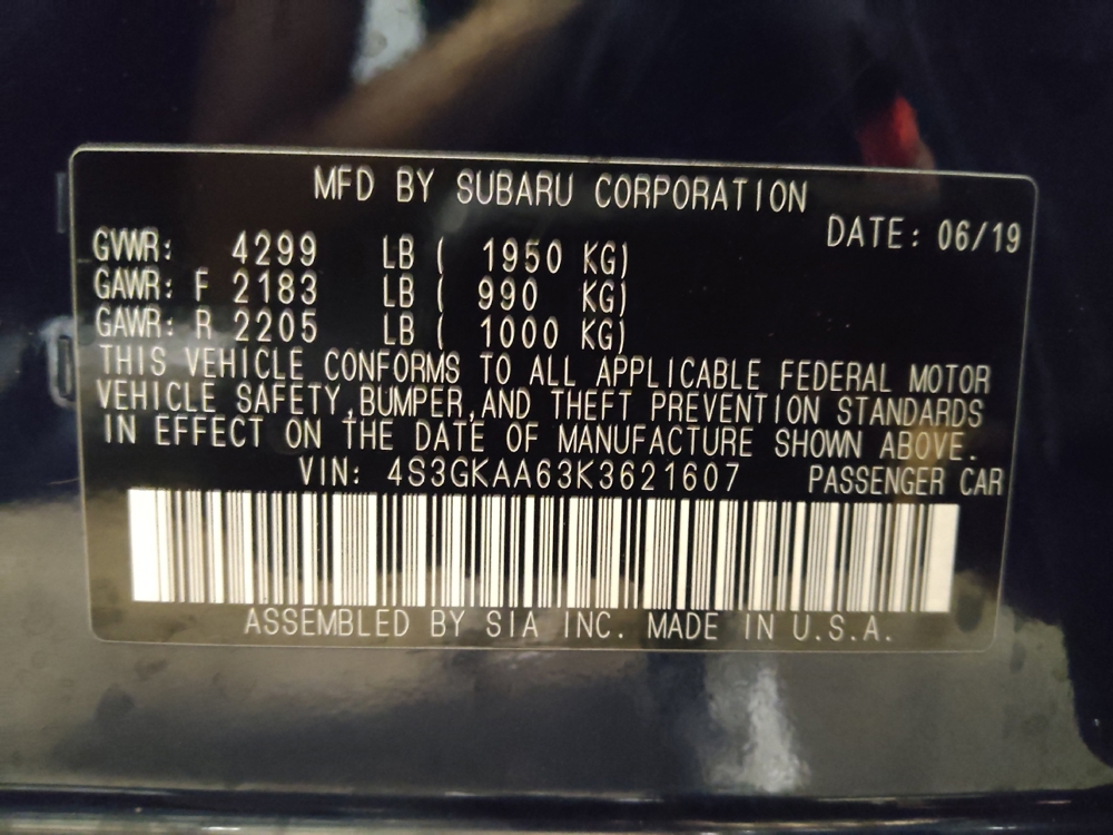 2019 Subaru Impreza Base - Photo 26