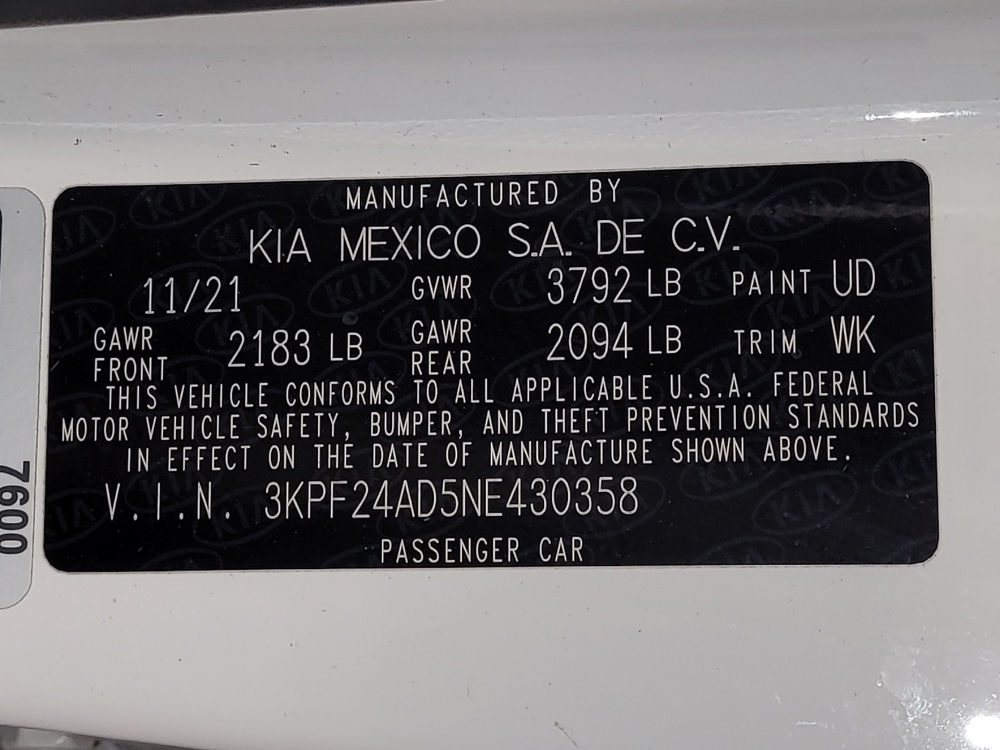 2022 Kia FORTE FE - Photo 26