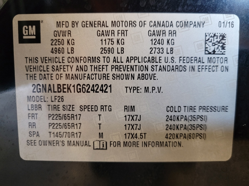 2016 Chevrolet Equinox LS - Photo 26