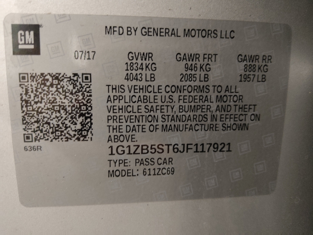2018 Chevrolet Malibu 1LS - Photo 26