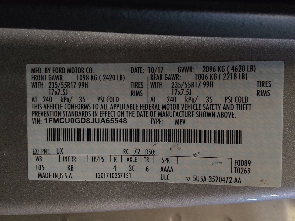 2018 Ford Escape SE - Photo 26